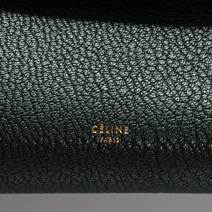 Celine Goatskin Smooth Calfskin Mini Belt Bag Vert Fonce 7 of 7