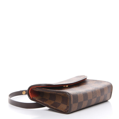 Louis Vuitton Damier Ebene Pochette Florentine XS 4 of 10