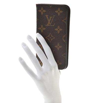 Louis Vuitton Monogram iPhone X Folio Case 2 of 9
