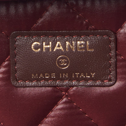 Chanel Lambskin Quilted Large Vanity Pouch Black 9 of 10