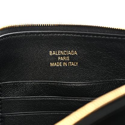 Balenciaga Natural Smooth Calfskin Rodeo Sling Pochette Black 7 of 12