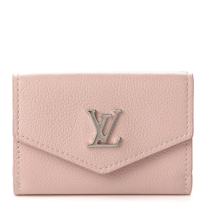 Louis Vuitton Calfskin Lockmini Wallet Rose Ballerine 1 of 8