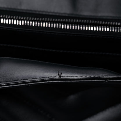 Saint Laurent Calfskin Y Quilted Monogram Large Loulou Chain Satchel Black 11 of 11
