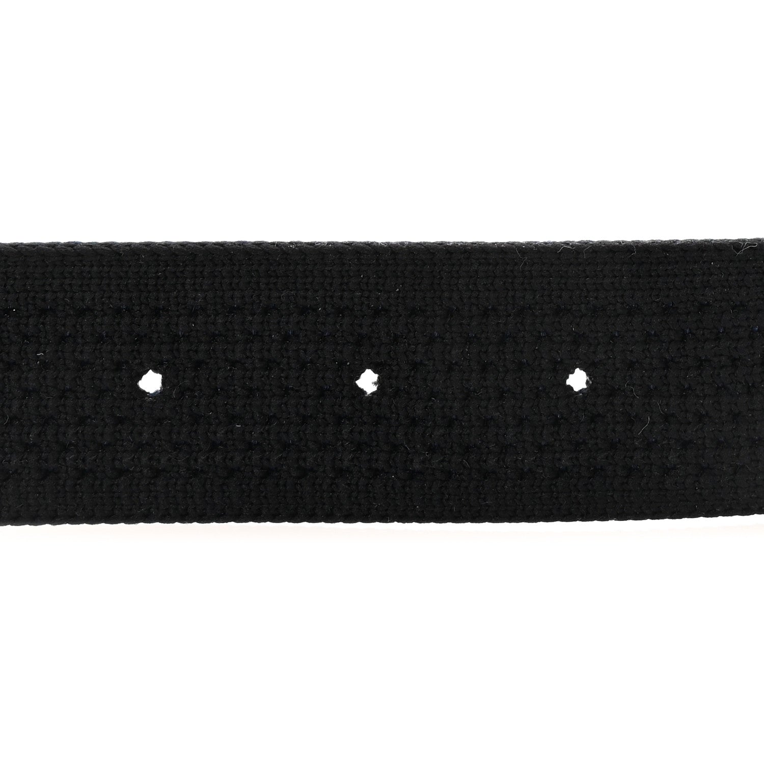 Hermes Nylon Mesh 32mm Sprint Belt Strap M Black Marine 4 of 5