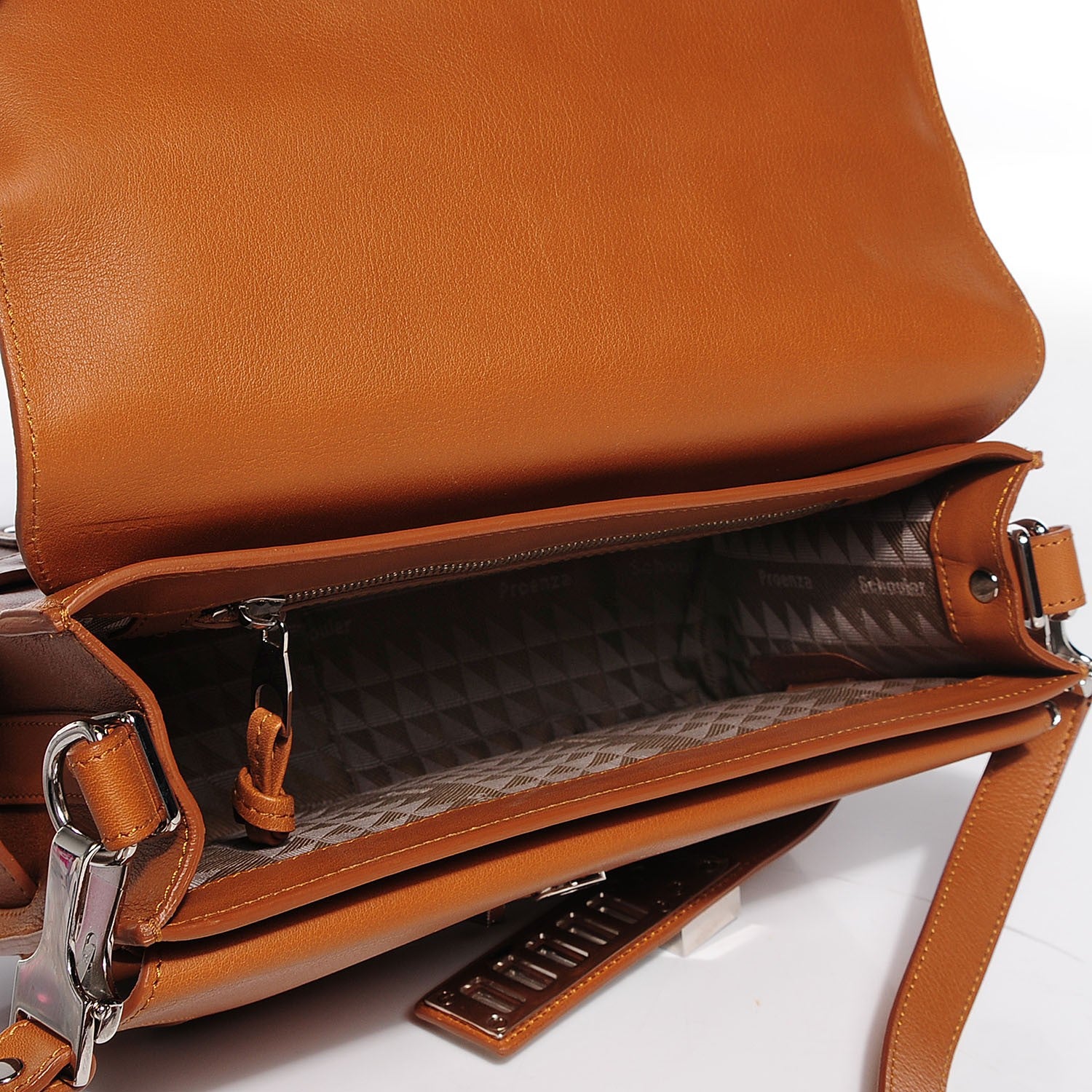 Proenza Schouler Smooth Calfskin PS11 Classic Shoulder Bag Caramel 6 of 10