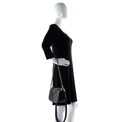 Louis Vuitton Empreinte Monogram Giant Multi Pochette Accessories Black 11 of 11