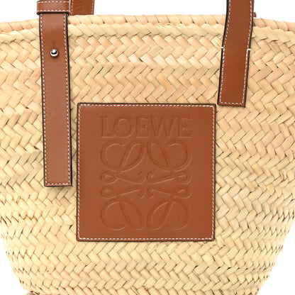 Loewe Raffia Basket Tote Bag Natural Tan 8 of 11