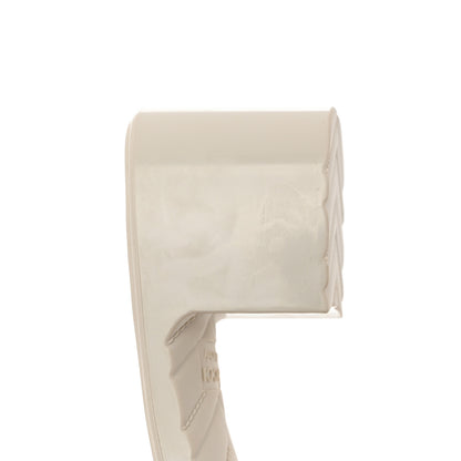 Gucci Rubber Gucci Logo Womens Platform 20/60mm Slide Sandals 39 Mystic White 13 of 13