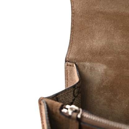 Gucci GG Supreme Monogram Small Dionysus Shoulder Bag Taupe 12 of 14