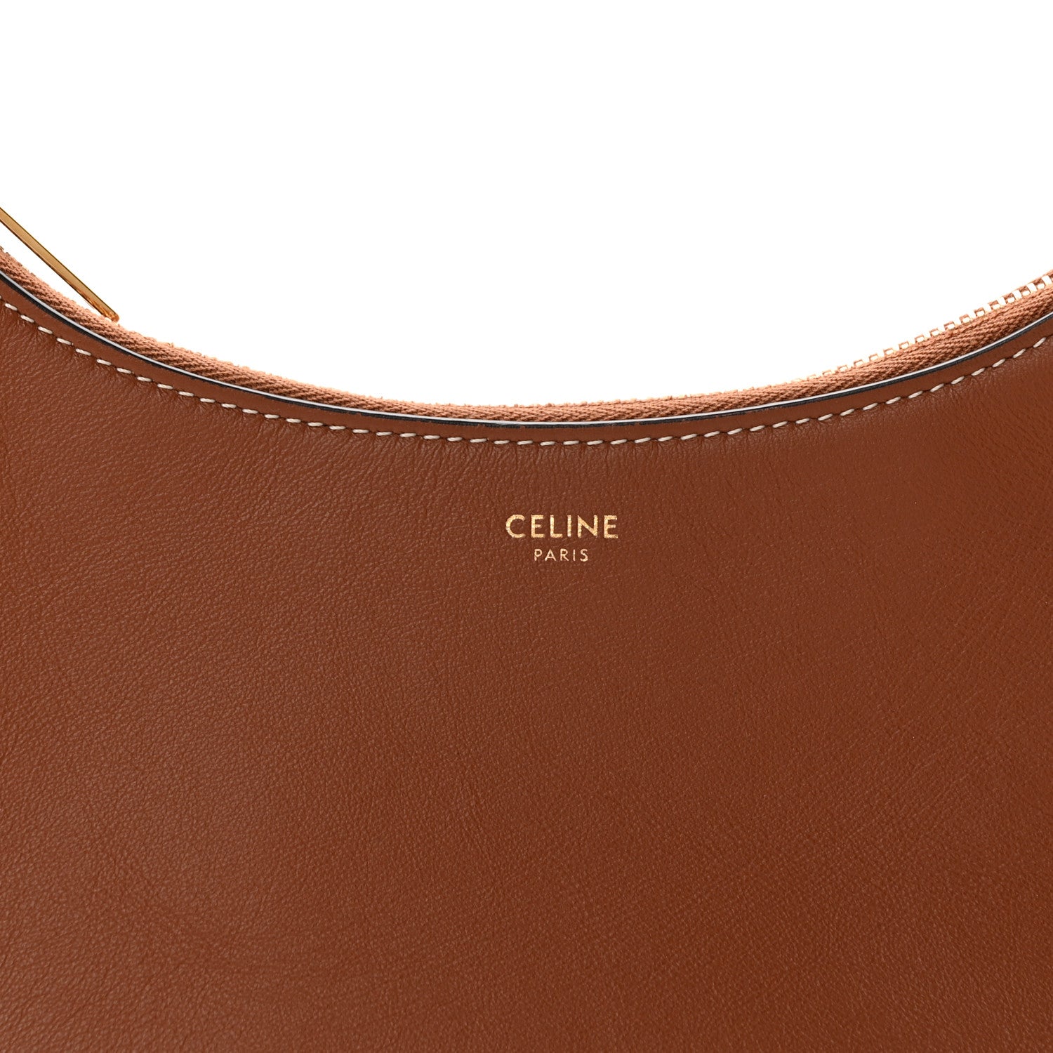 Celine Smooth Calfskin Medium Strap Ava Shoulder Bag Tan 8 of 11