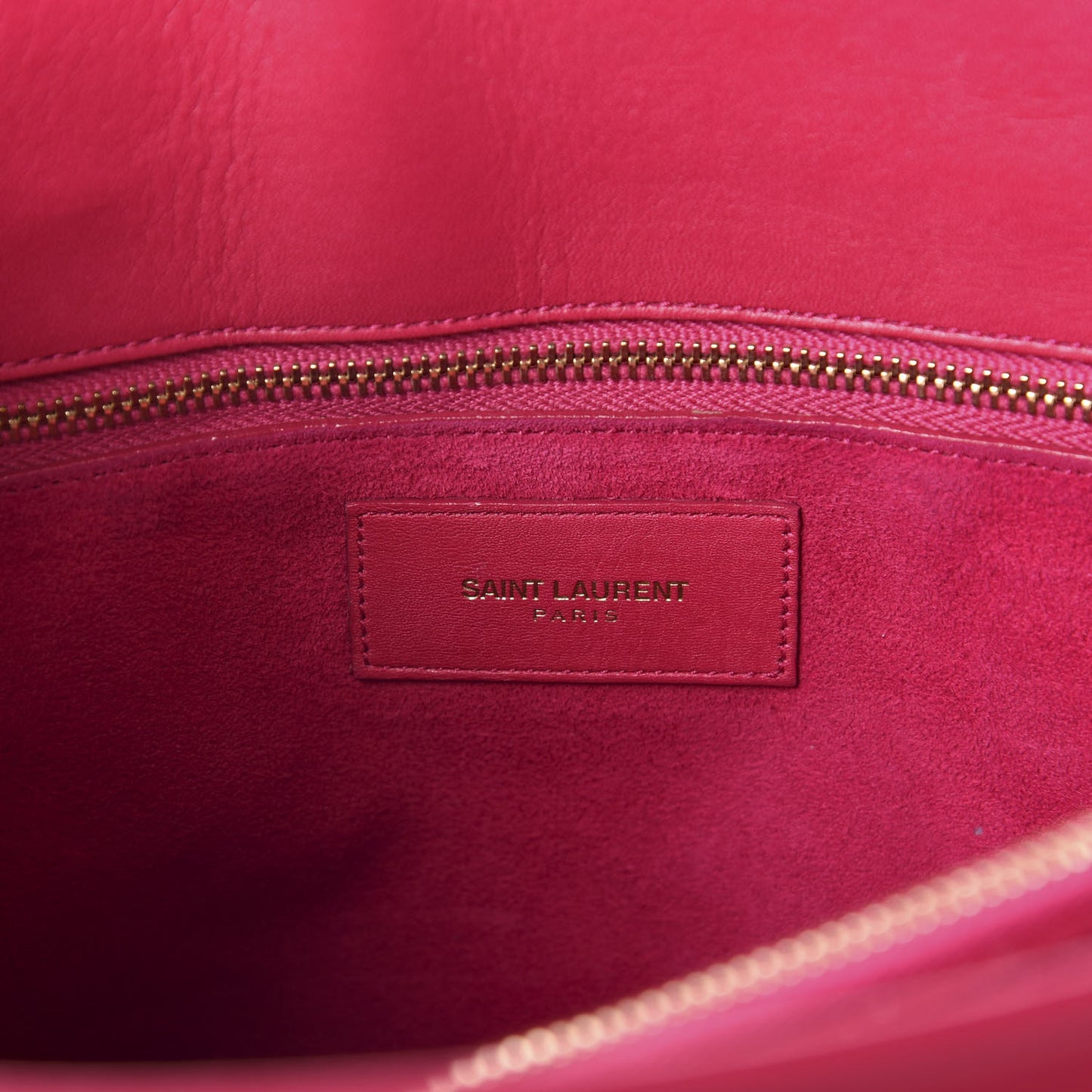 Calfskin Small Sac De Jour Lipstick Fuchsia