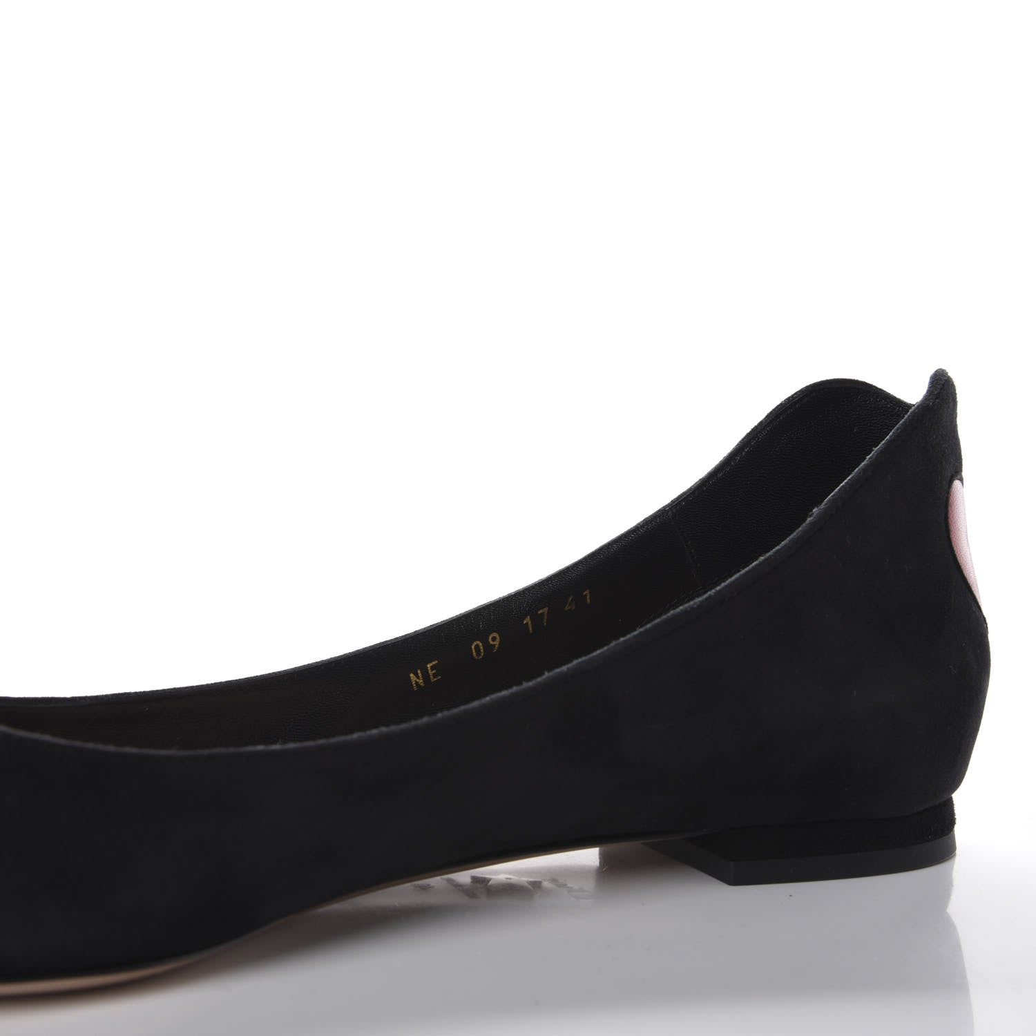Christian Dior Suede Dior Amour Ballet Flats 41 Black 9 of 9