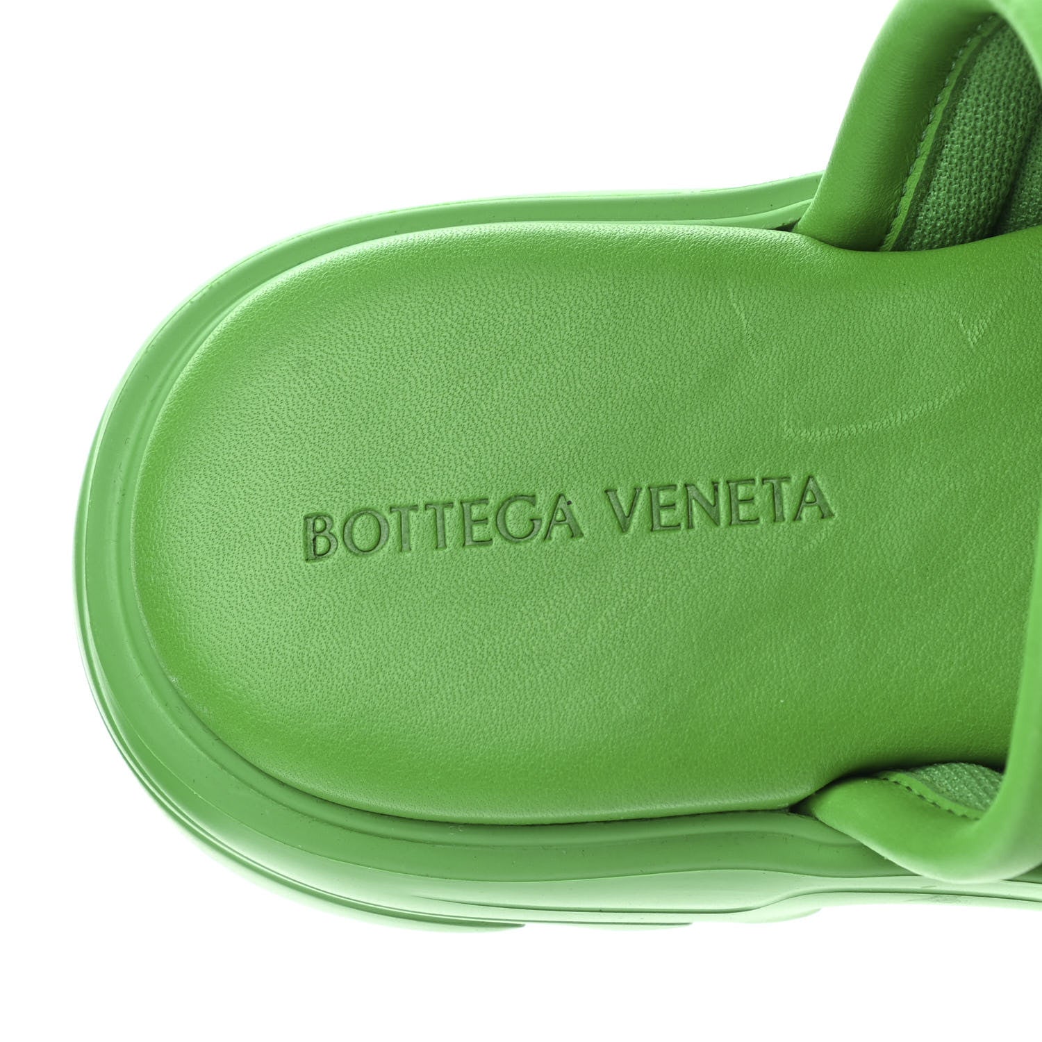 Bottega Veneta Nappa Flash 45mm Flat Sandals 36 Grass 7 of 8