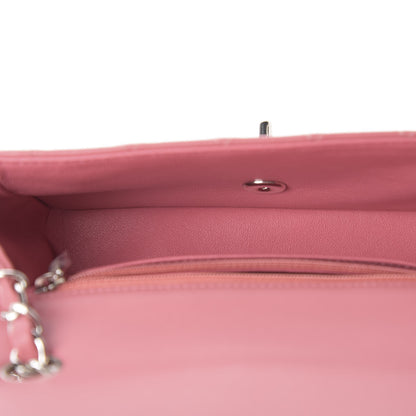 Chanel Caviar Quilted Mini Rectangular Flap Dark Pink 5 of 9
