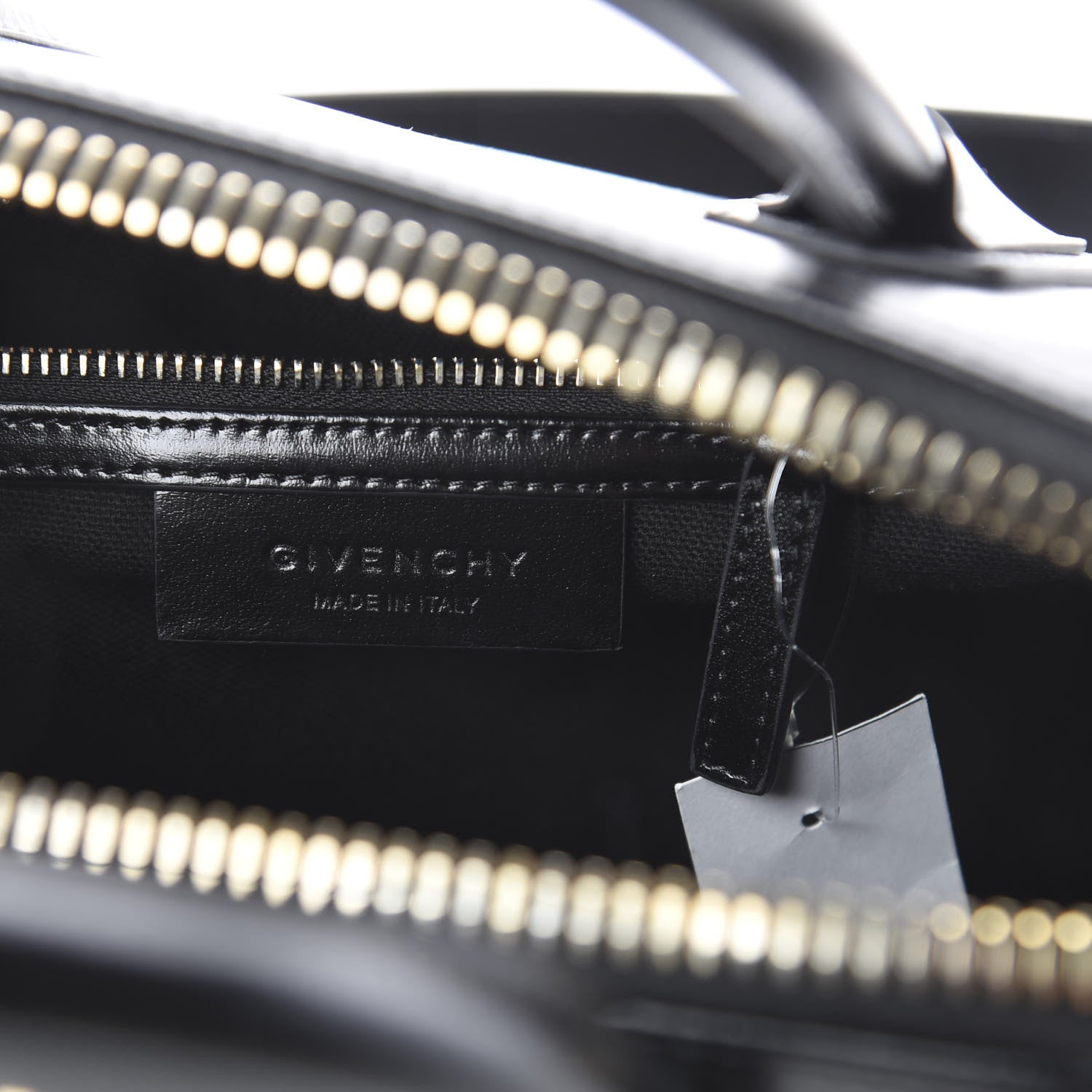 Givenchy Shiny Lord Calfskin Small Antigona Black 7 of 8