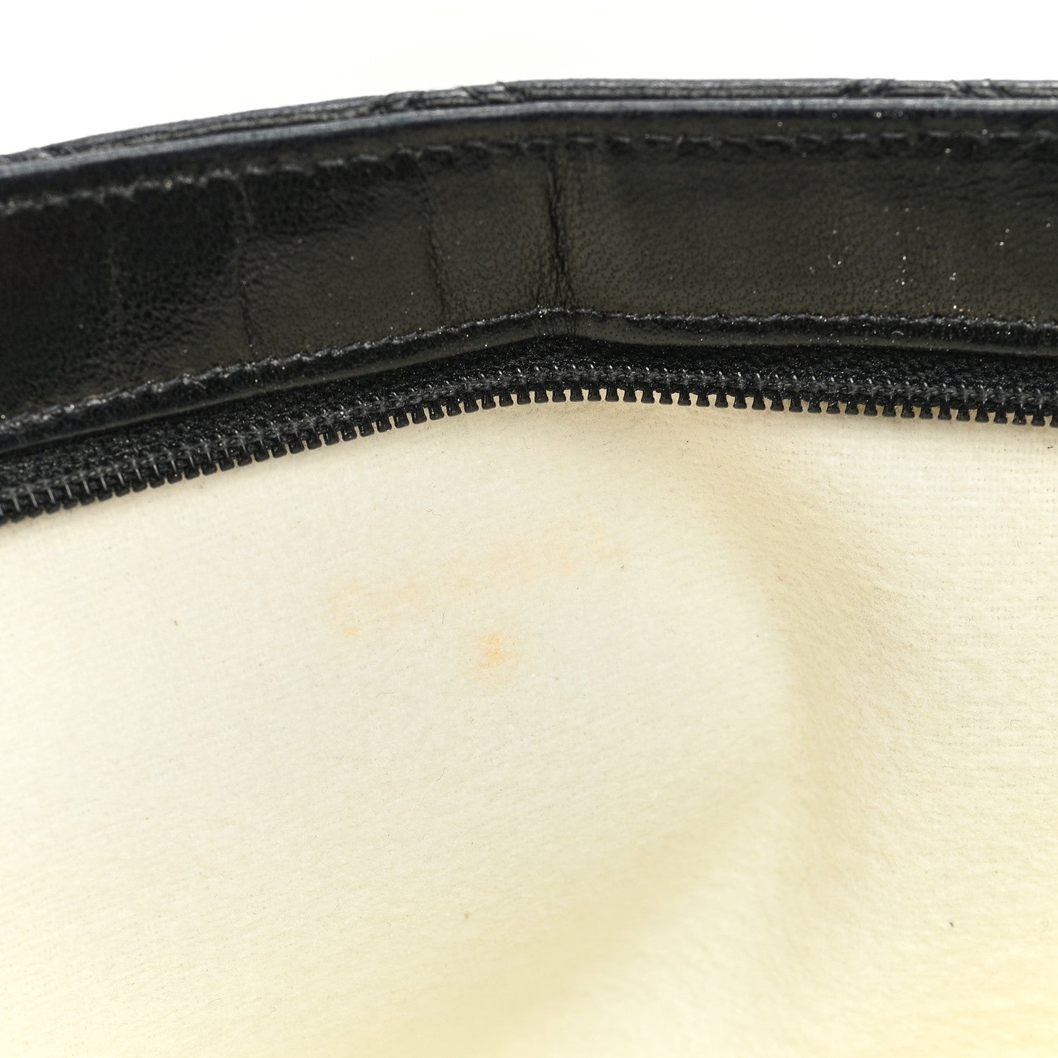 Chanel Calfskin Diamond Stitch Small Cosmetic Case Black 7 of 7