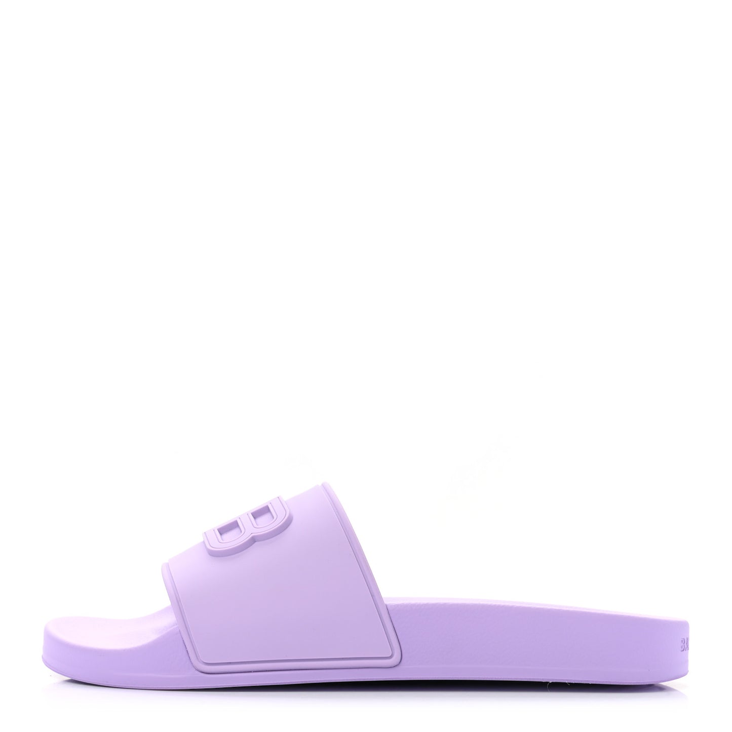 Rubber BB Womens Pool Slide Sandals 39 Lilac