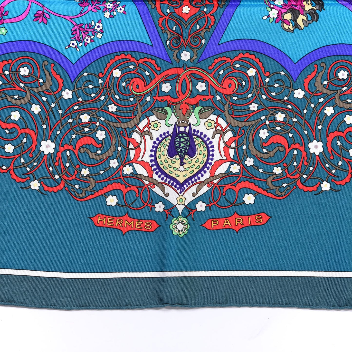Silk Poesie Persane Scarf 90