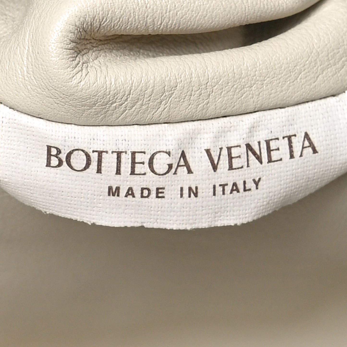 Butter Calfskin The Mini Pouch Chalk