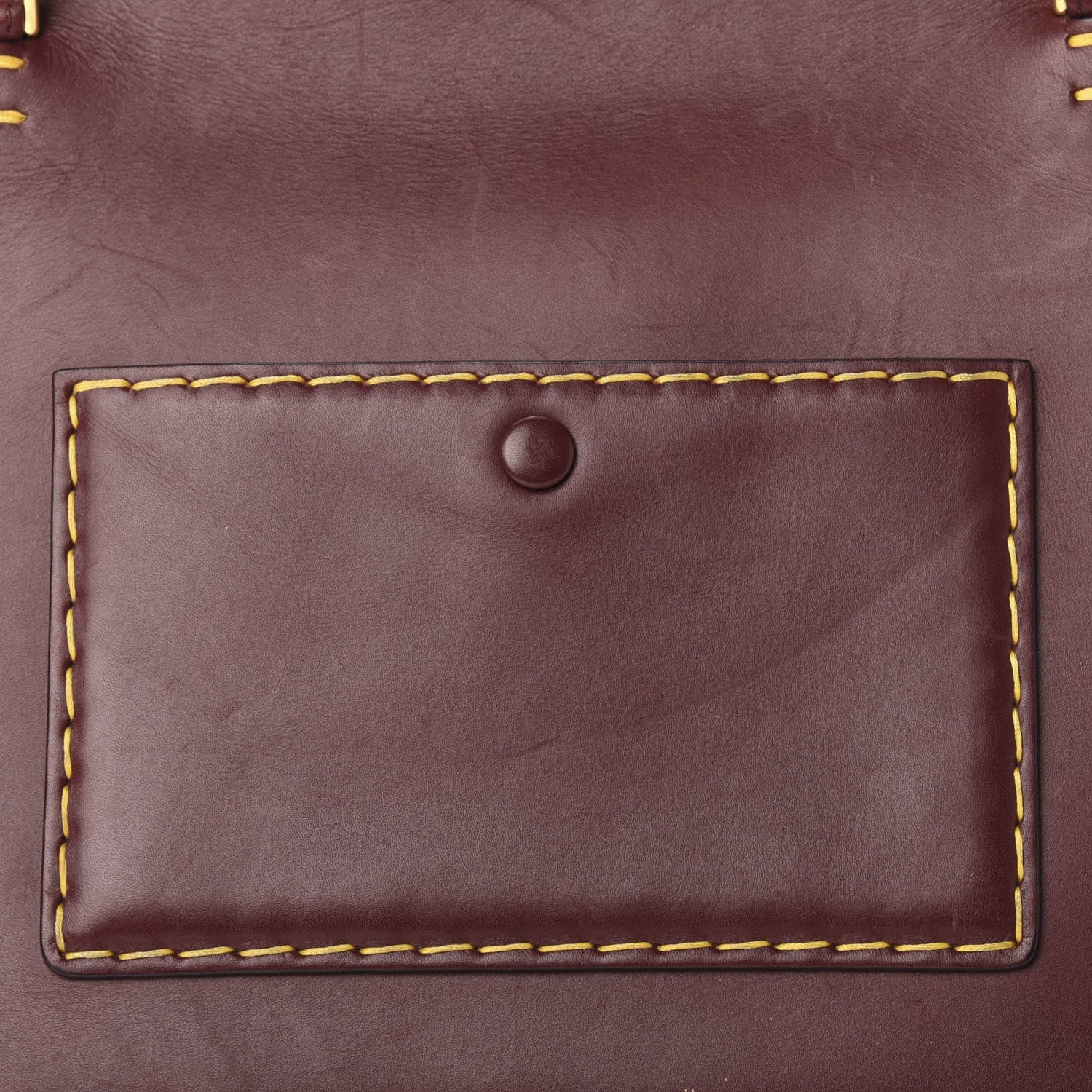 Celine Smooth Calfskin Small Edge Shoulder Bag Burgundy 13 of 16