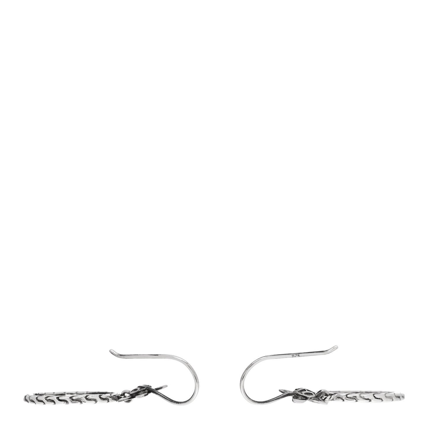 Sterling Silver Batu Kawung Earrings
