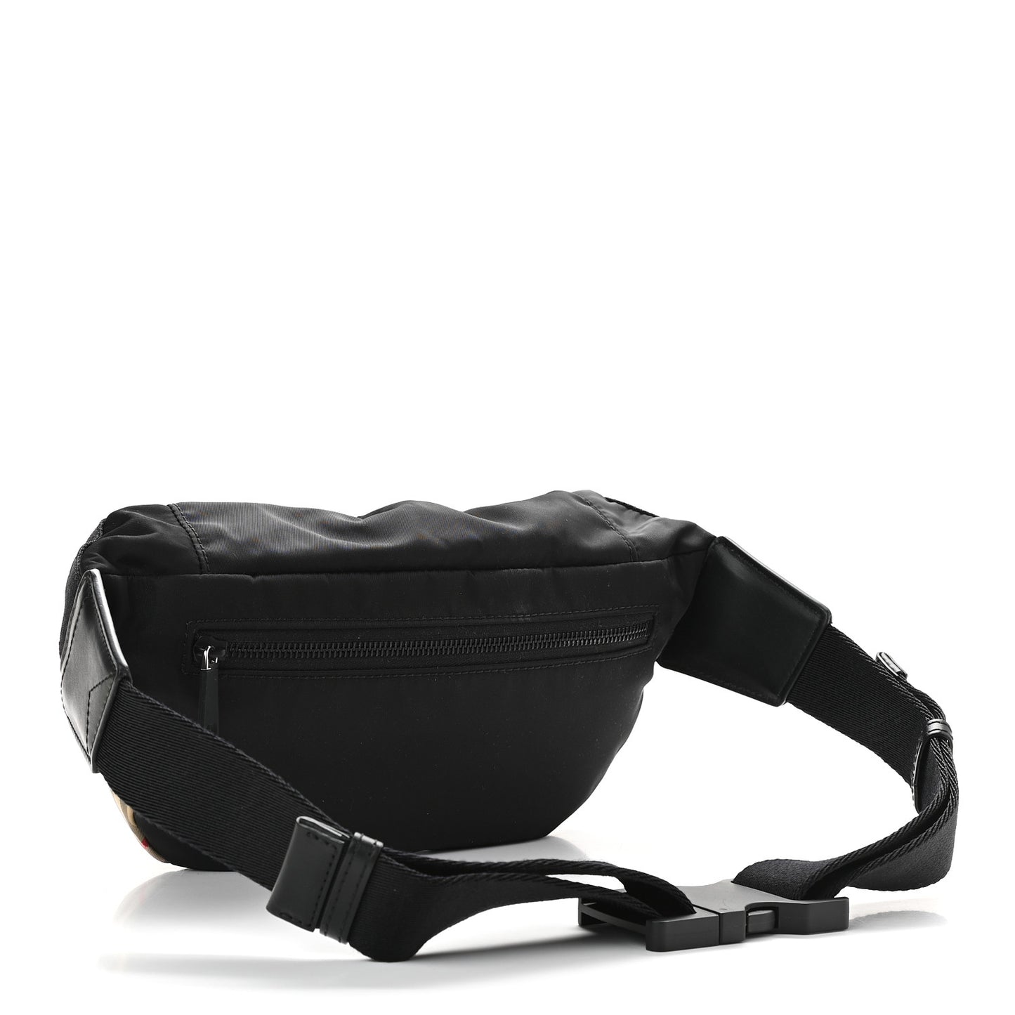 Nylon Vintage Check Sonny Bum Bag Archive Beige Black