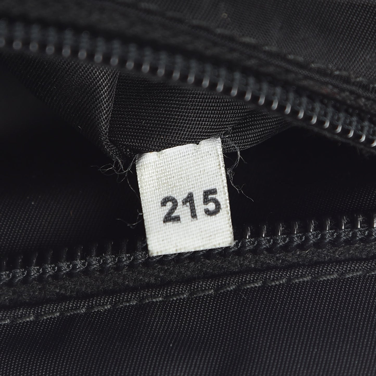 Tessuto Nylon Saffiano Belt Bag Black