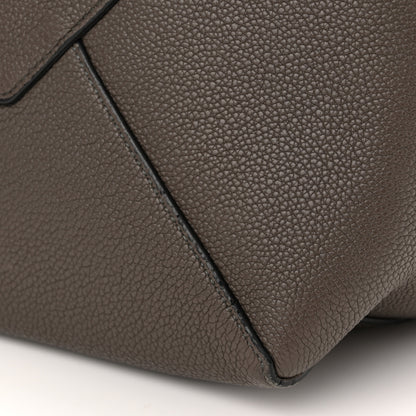 Celine Soft Grained Calfskin Small Belt Cabas Phantom Taupe 12 of 13