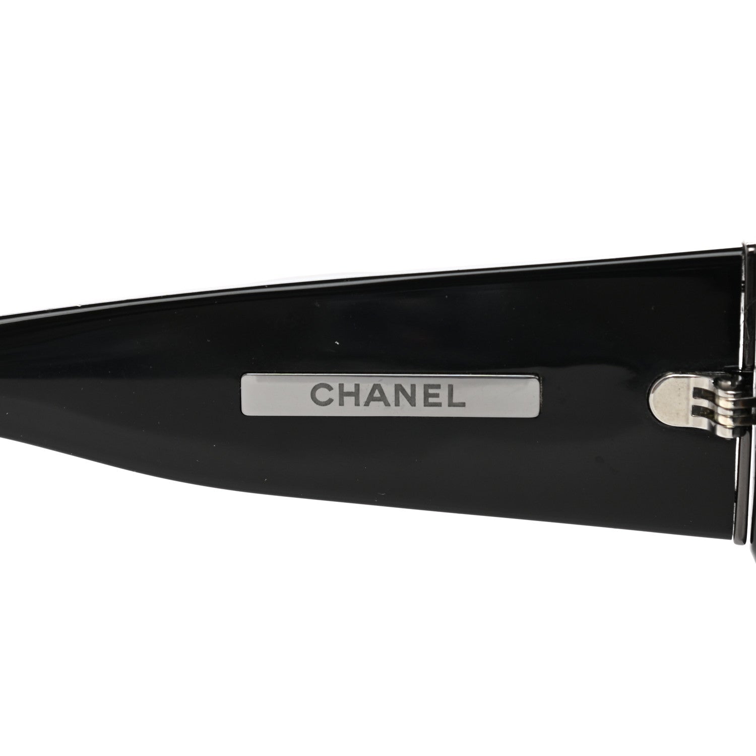 Chanel Oval Sunglasses 5411-A Black 6 of 8