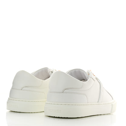 Hermes Calfskin Day Sneakers 37 White 4 of 8