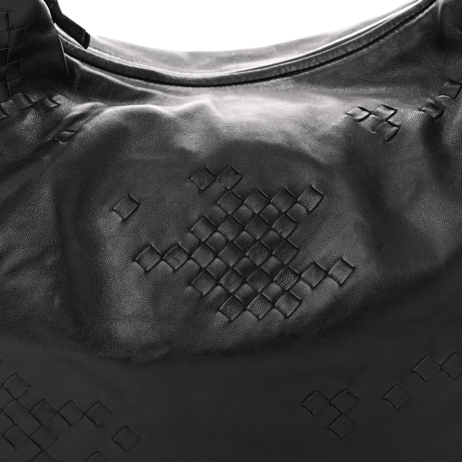 Bottega Veneta Nappa Intrecciato Patchwork Large Hobo Black 8 of 10