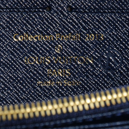 Louis Vuitton Damier Paillettes Zippy Wallet Blue 6 of 7
