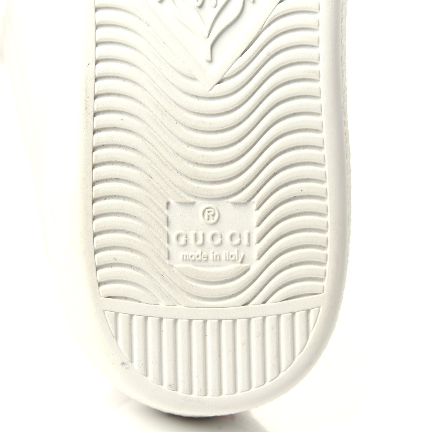 Gucci Calfskin Ayers Web Tiger Embroidered Mens Ace Sneakers 8.5 White 8 of 15