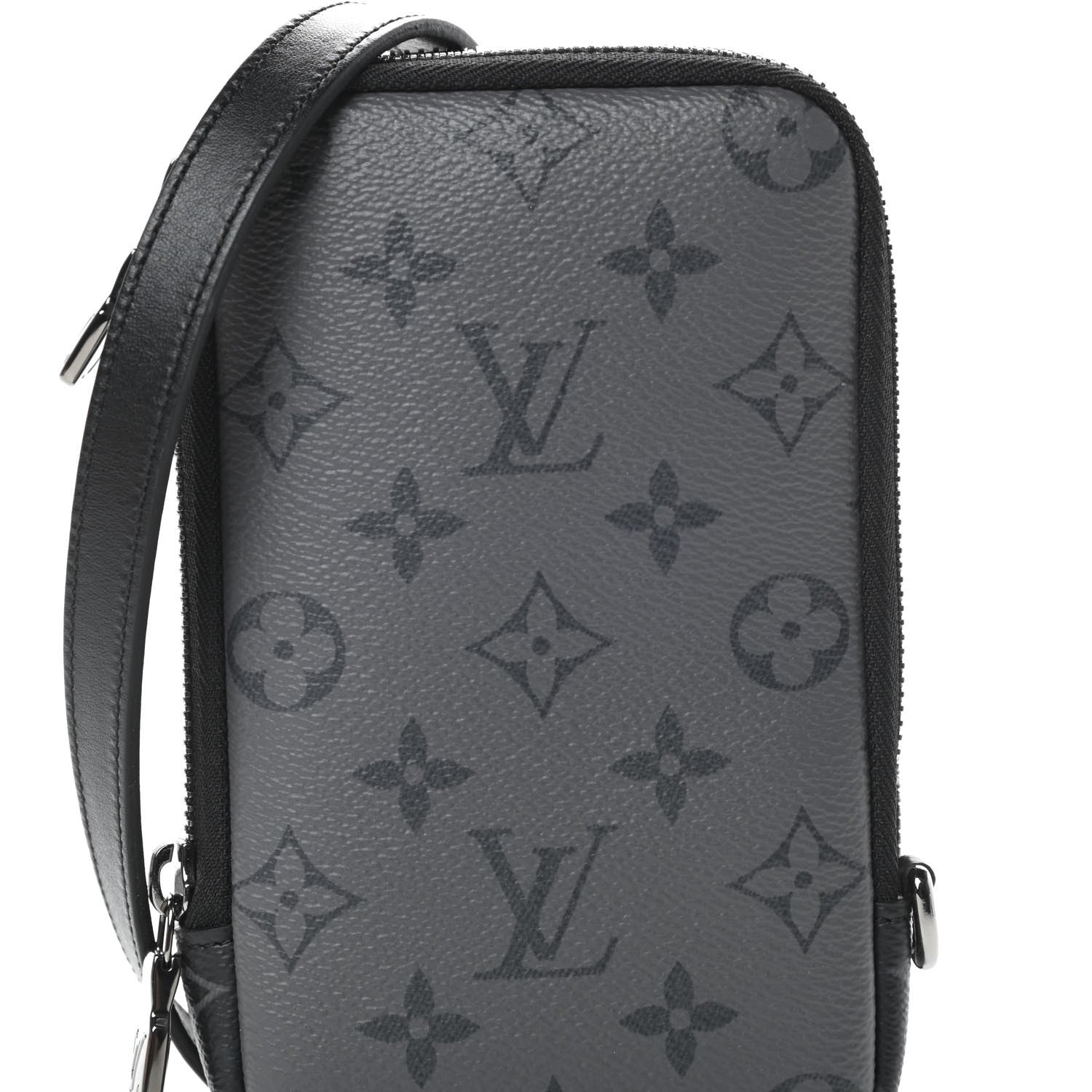 Louis Vuitton Monogram Eclipse Reverse Double Phone Pouch 7 of 10