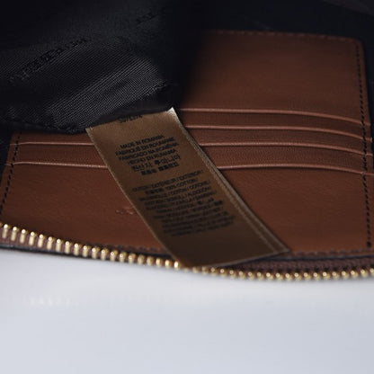 Burberry House Check Derby Peyton Crossbody Clutch Bag Tan 7 of 7