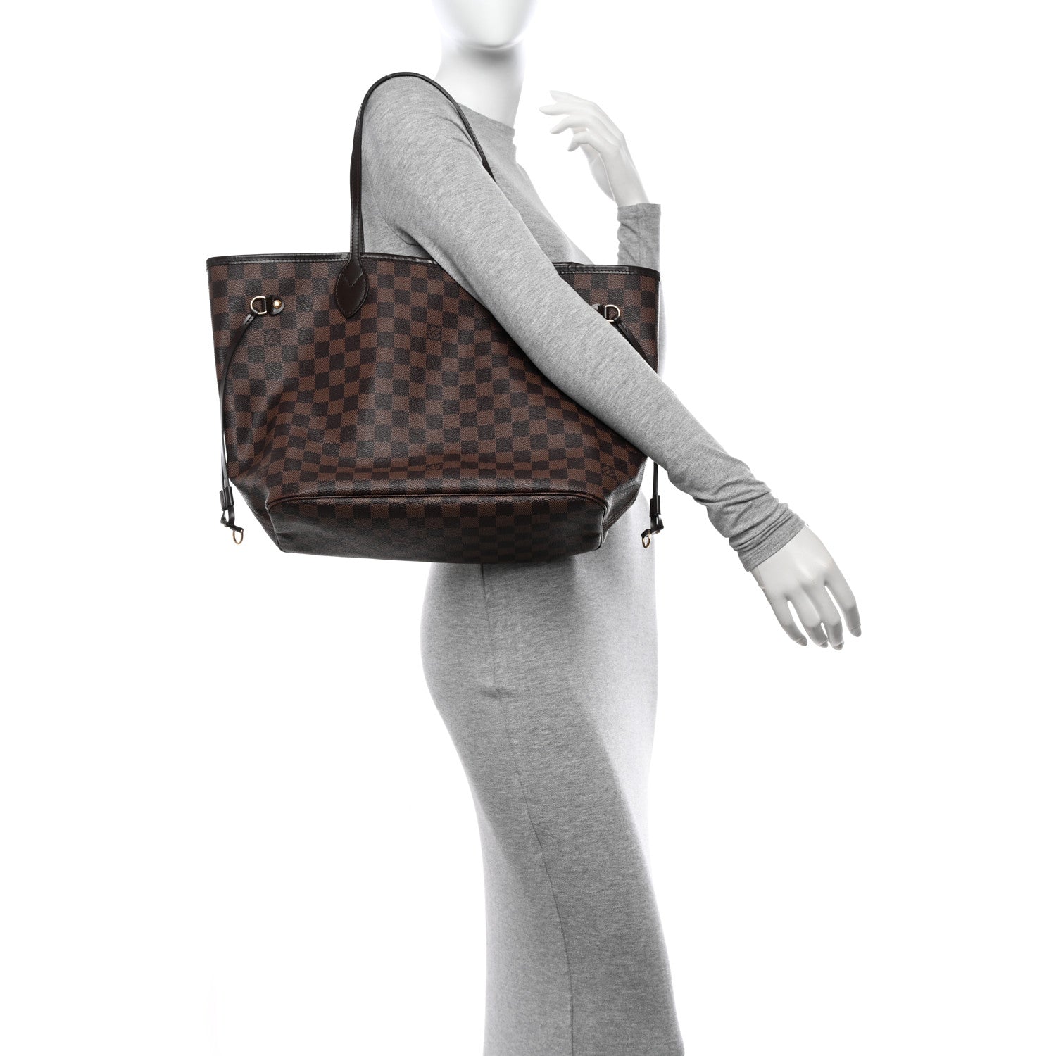 Louis Vuitton Damier Ebene Neo Neverfull MM 2 of 11