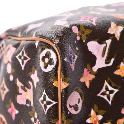 Louis Vuitton Watercolor Aquarelle Speedy 35 Brown 14 of 16