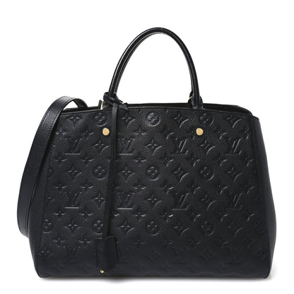 Louis Vuitton Empreinte Montaigne GM Black 1 of 12