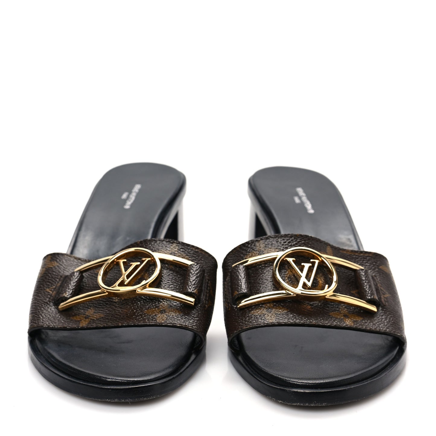 Monogram Lock It Mules 40