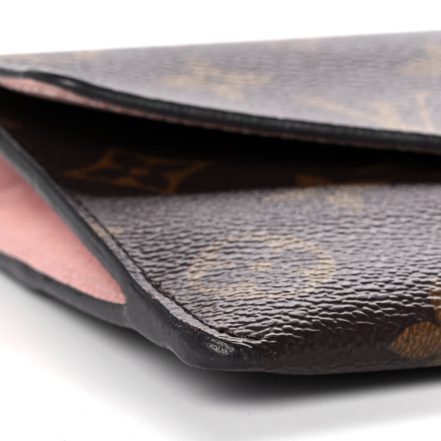 Monogram Jeanne Wallet Rose Ballerine