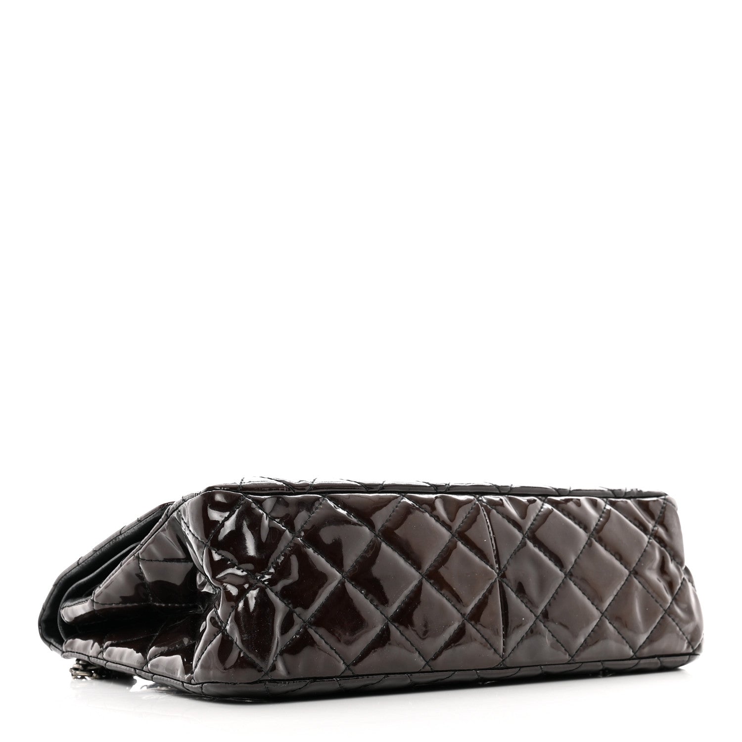 Chanel Patent Quilted 2.55 Reissue 227 Flap Brown 4 of 16