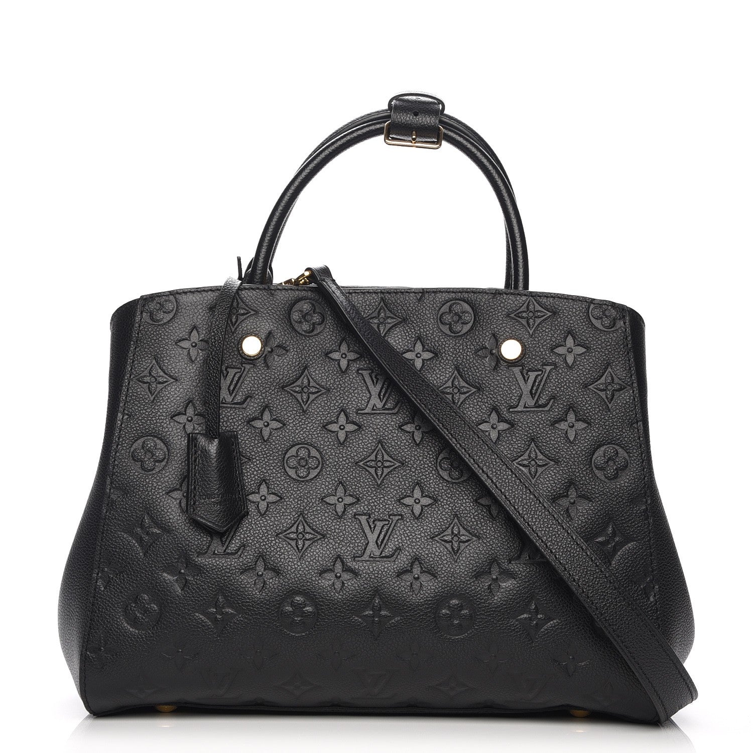 Louis Vuitton Empreinte Montaigne MM Black 1 of 8