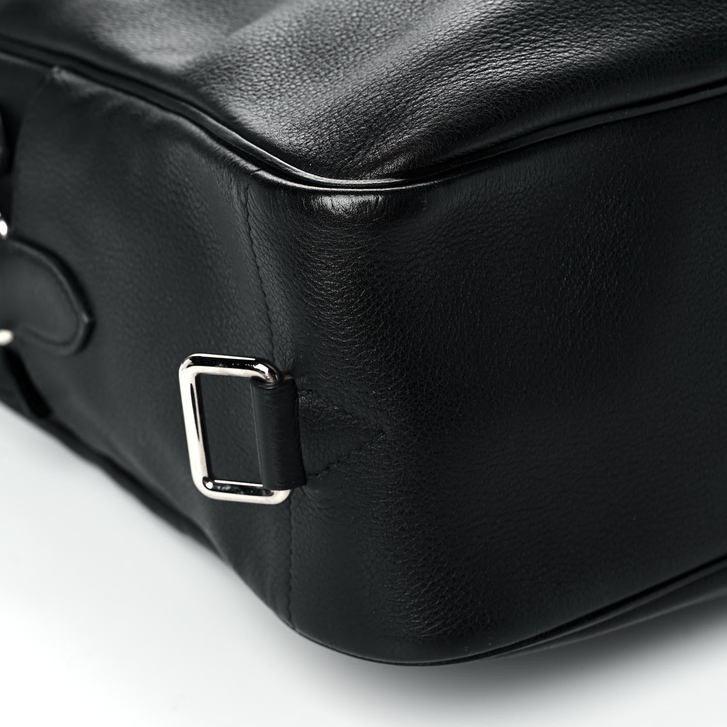 Hermes Evergrain Hebdo Reporter Document Holder Black 10 of 11