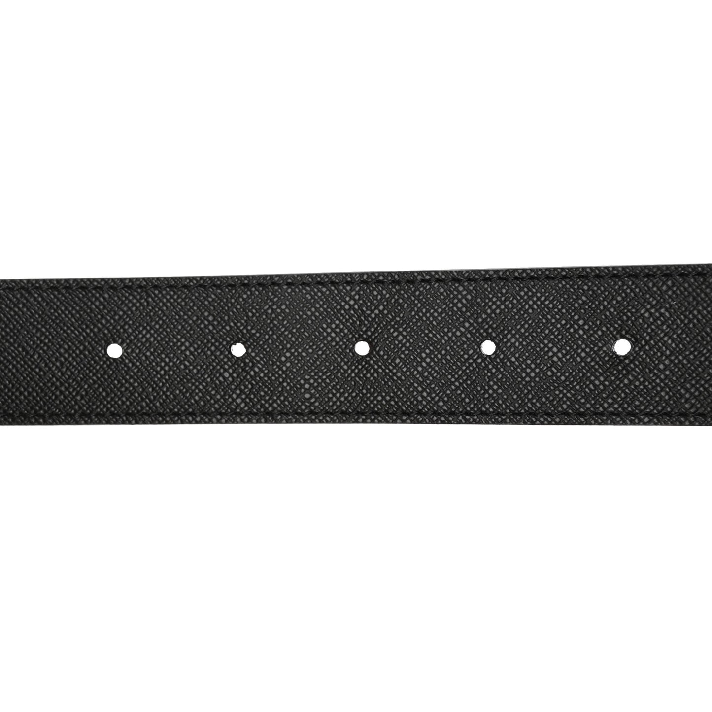 Calfskin Monogram LV Initiales Belt 80 32 Black