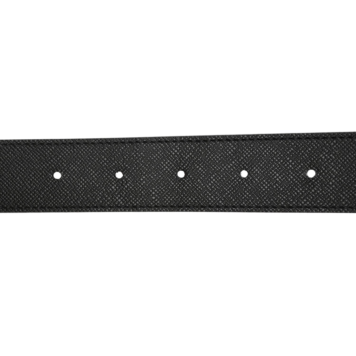 Louis Vuitton Calfskin Monogram LV Initiales Belt 80 32 Black 4 of 5