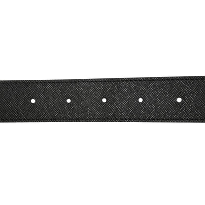 Louis Vuitton Calfskin Monogram LV Initiales Belt 80 32 Black 4 of 5