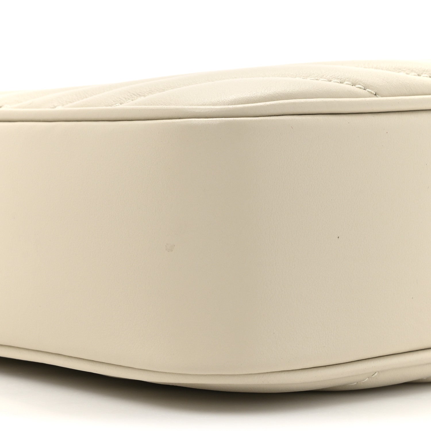 Saint Laurent Calfskin Matelasse Monogram Lou Camera Bag Crema Soft 10 of 11