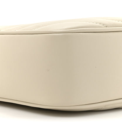 Saint Laurent Calfskin Matelasse Monogram Lou Camera Bag Crema Soft 10 of 11