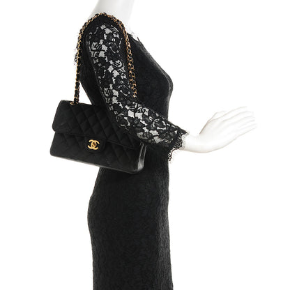 Chanel Caviar Quilted Small Double Flap Black 2 of 9