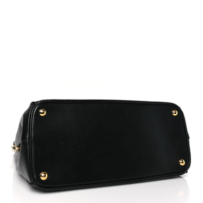 Prada Saffiano Medium Galleria Double Zip Tote Black 4 of 13